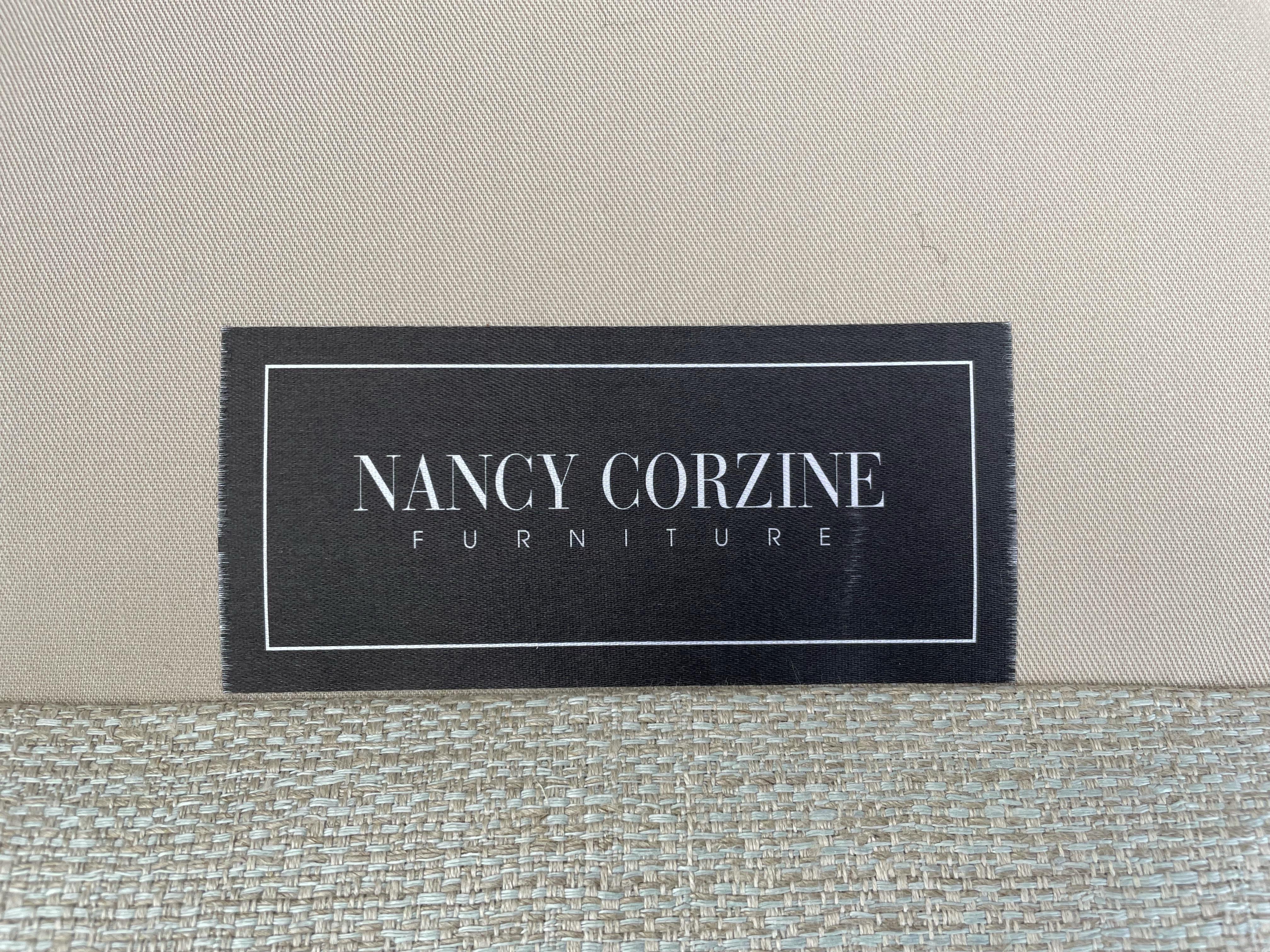 Luxurious & Large Nancy Corzine Club Chairs 4