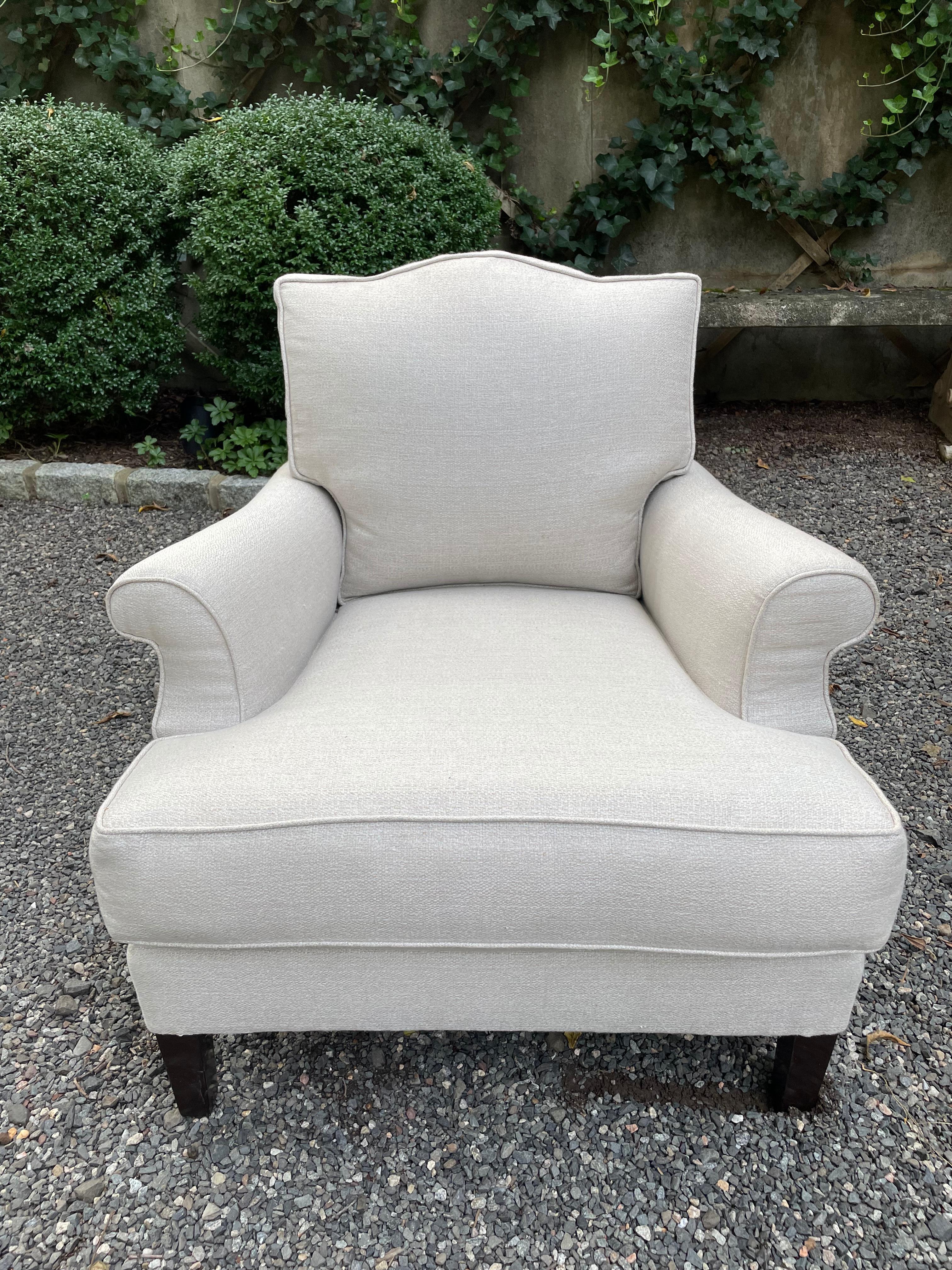 American Luxurious & Large Nancy Corzine Club Chairs