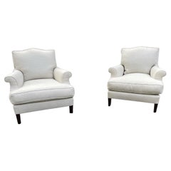 Luxurious & Large Nancy Corzine Club Chairs