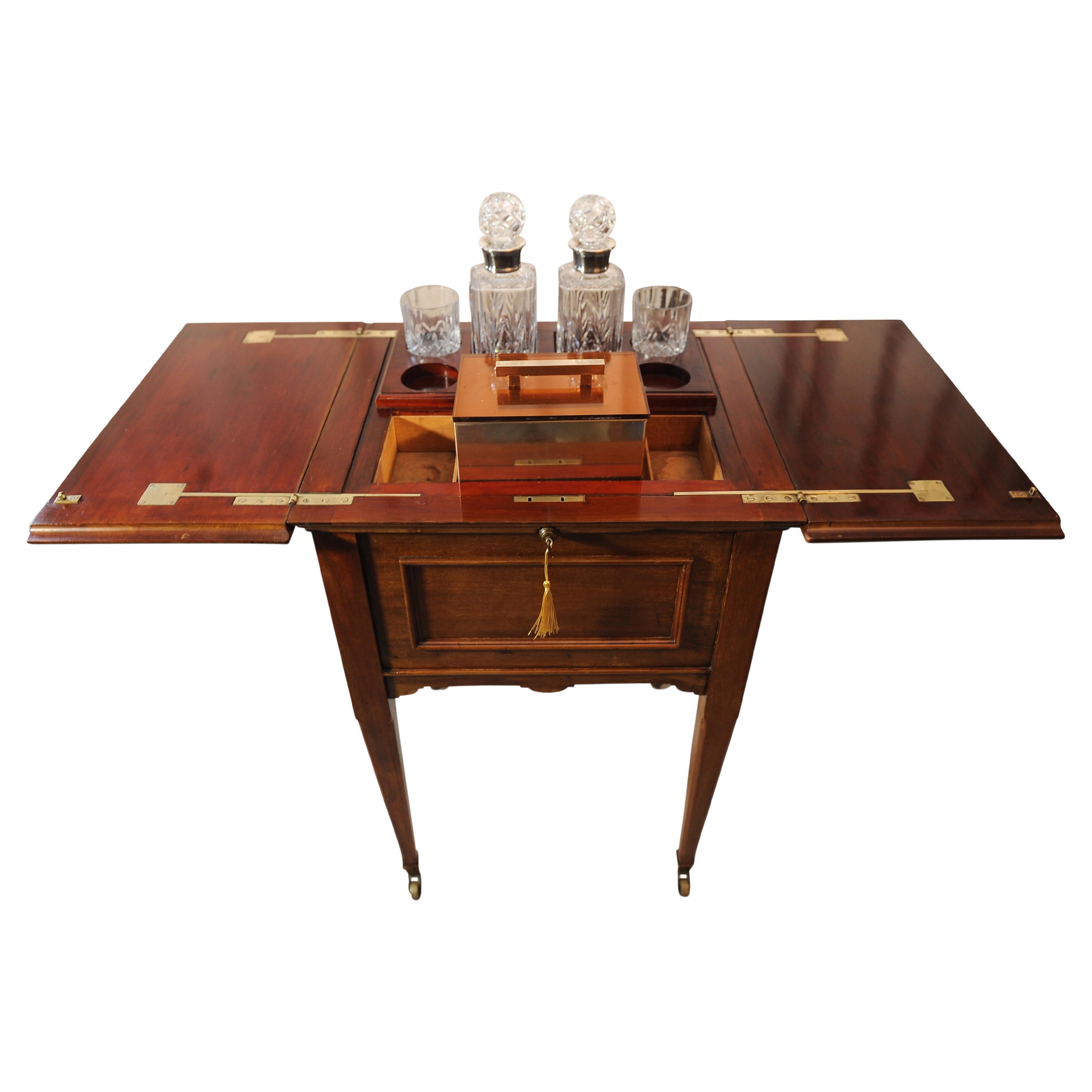lawyers coffin liquor table