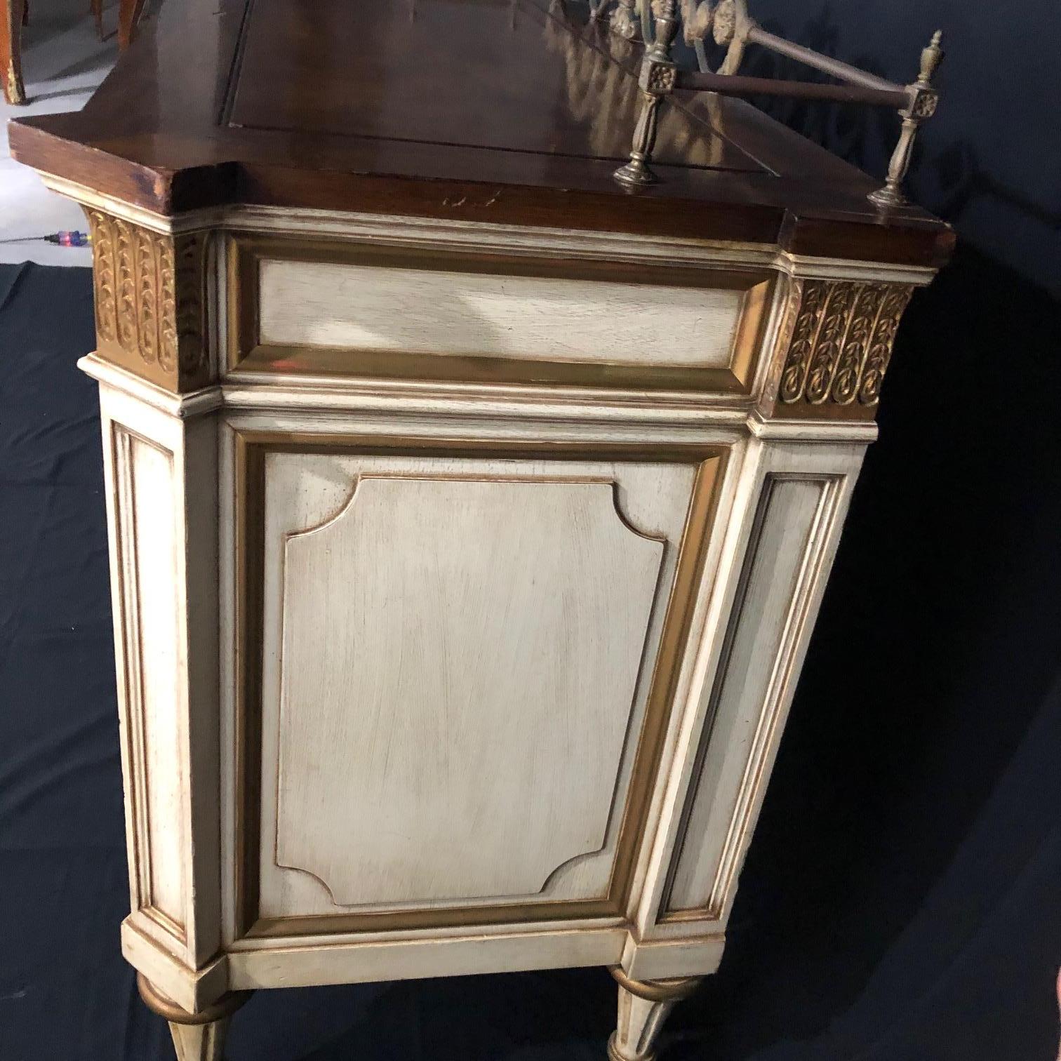 Luxurious Louis XVI Style Sideboard Buffet Cabinet 3