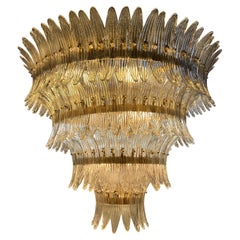 Luxurious Mid-Century Italian Chandelier, Murano