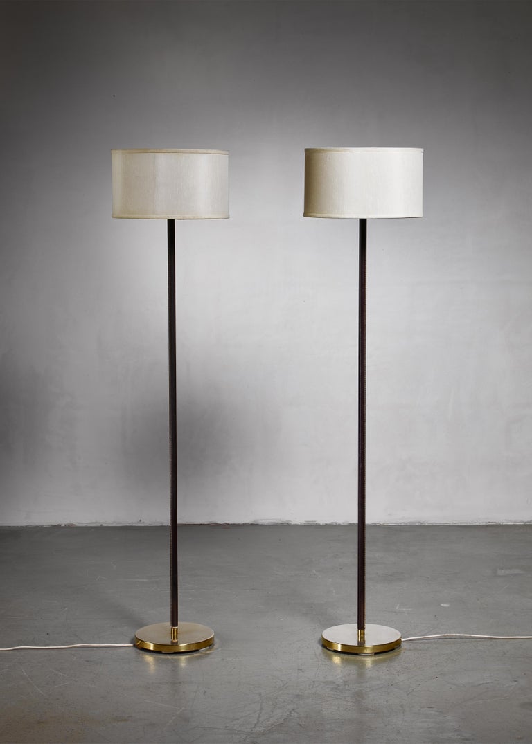 Luxurious Minimal Floor Lamp By J T Kalmar Austria 1960s