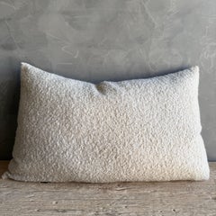 Luxurious Mohair Wool Pillow Cover by Bloom Home, 15\" x 24\" Design
