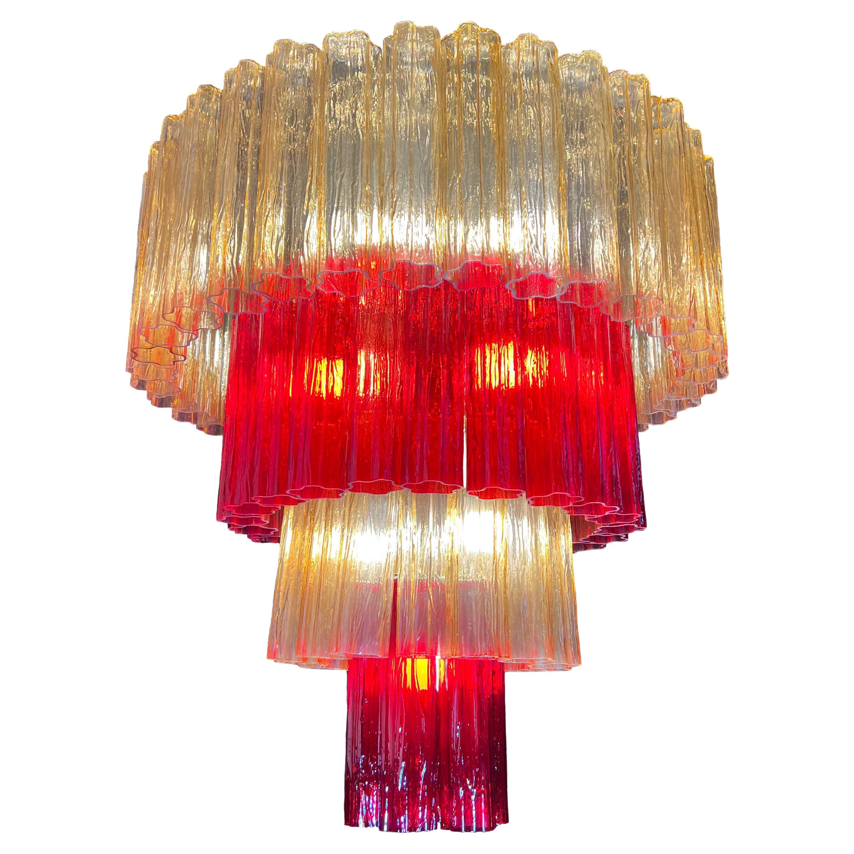 Luxurious Murano Chandelier by Valentina Planta For Sale