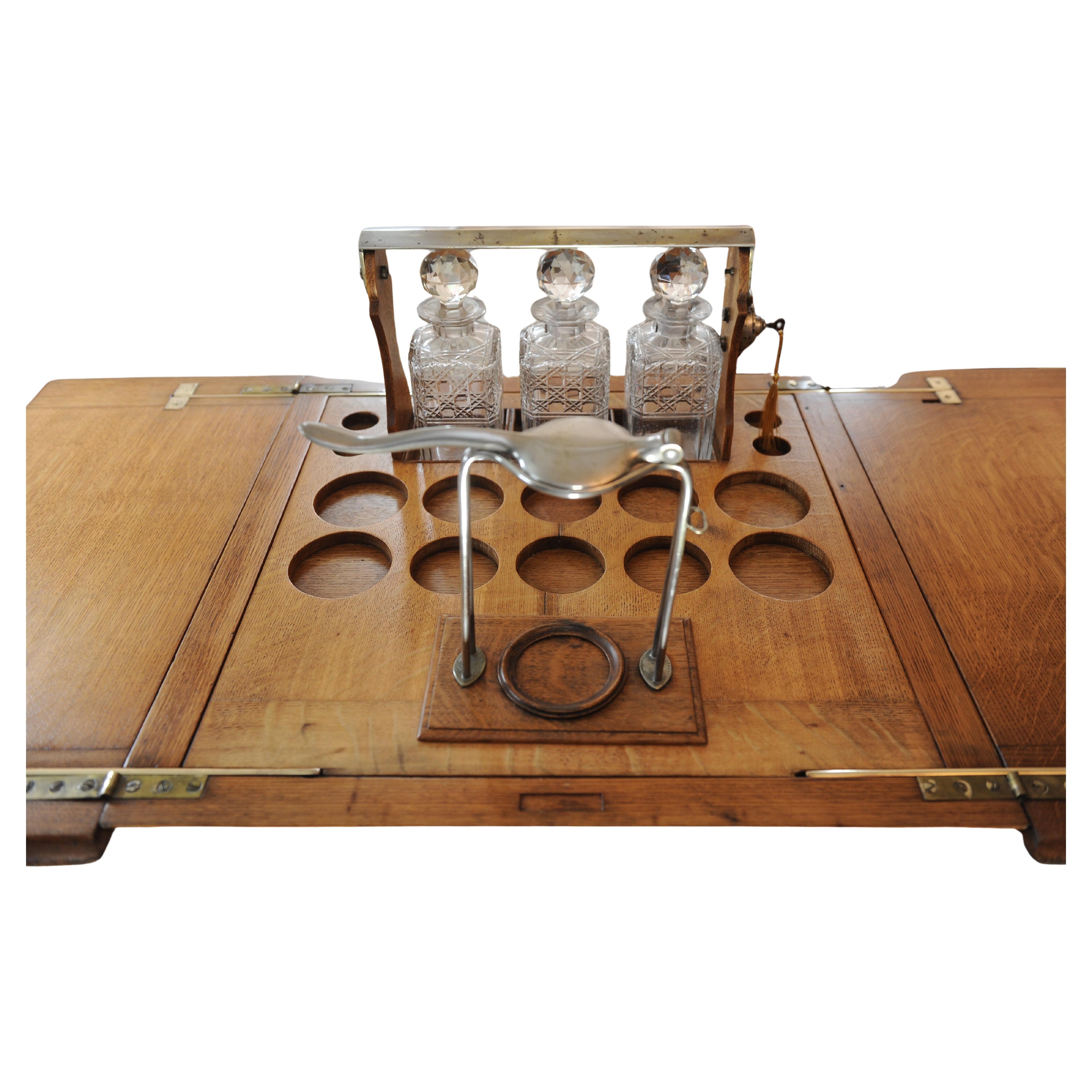 Luxuriöser und seltener Asprey & Co. London Royal Warrant Drinks Cabinet Dry Bar im Angebot 2