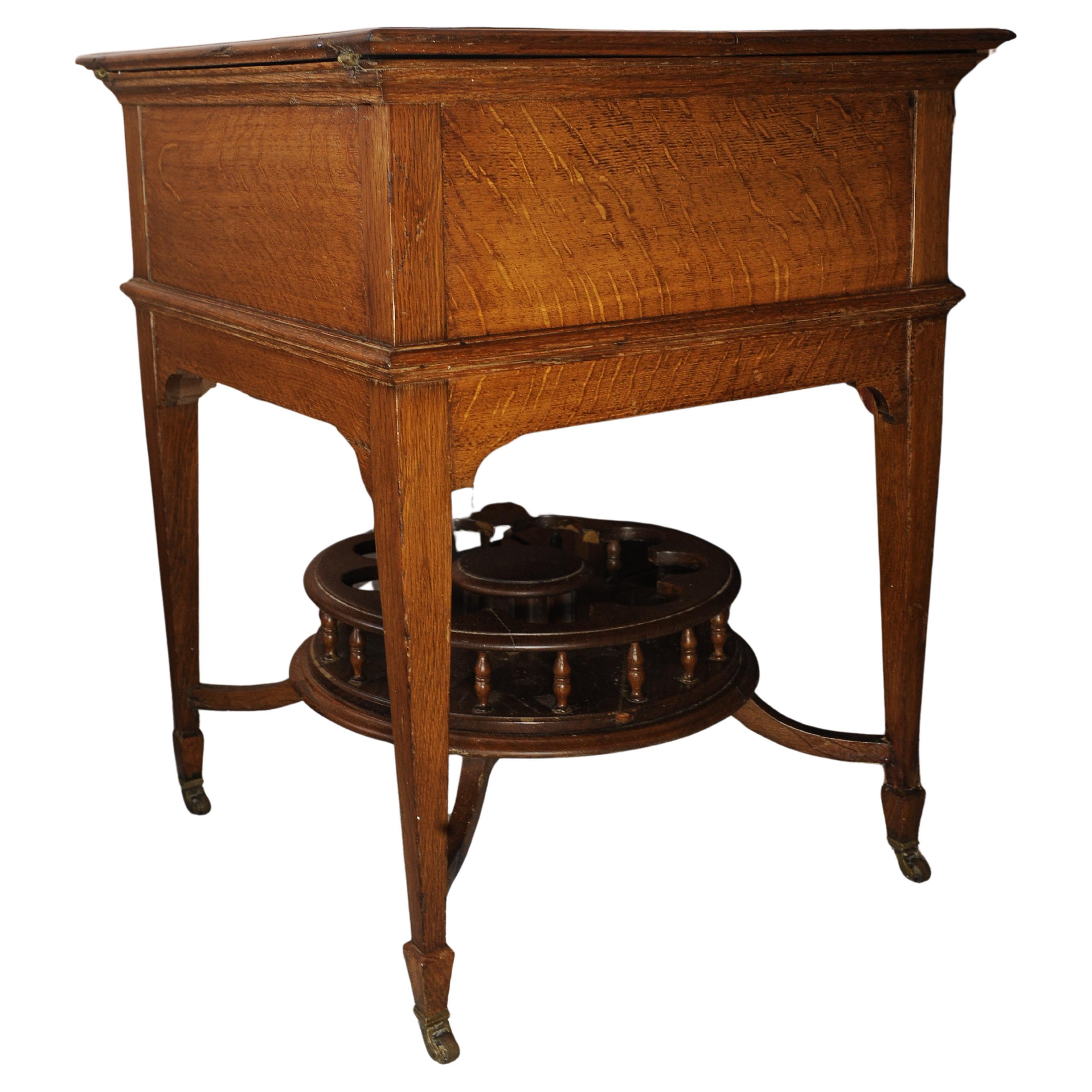 Luxuriöser und seltener Asprey & Co. London Royal Warrant Drinks Cabinet Dry Bar (Handgefertigt) im Angebot