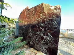 Luxurious Red Italian Marble - Rosso Levanto Marble Dining Table