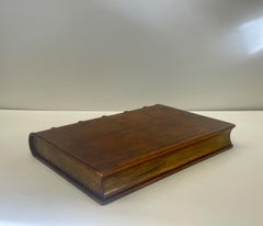 Luxurious & Striking Trompe L'Oeil Large Maitland Smith Book Motif Box