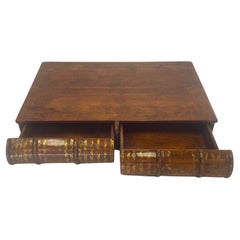 Luxurious & Striking Trompe L'Oeil Large Maitland Smith Book Motif Box