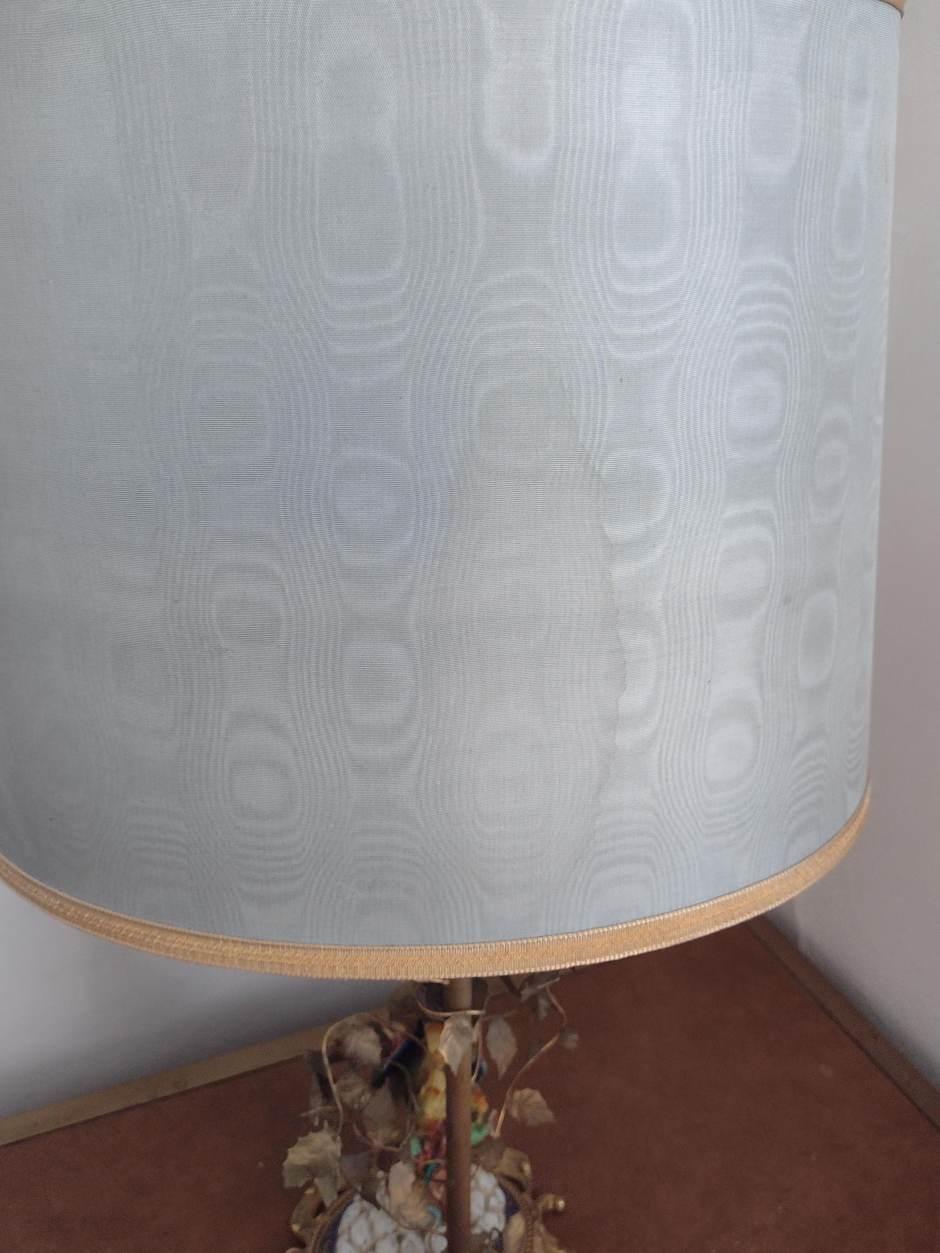 Luxurious Table Lamp with  Tropical Bird, Italy 1950s For Sale 2