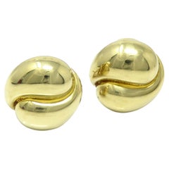 Lussuosi orecchini Tiffany & Co. in giallo 18k