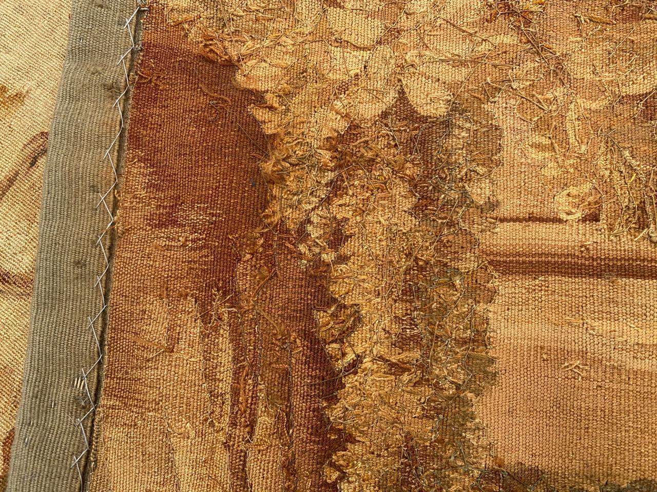 Bobyrug's Luxuriöse sehr feine Seide Französisch Aubusson Wandteppich im Angebot 15
