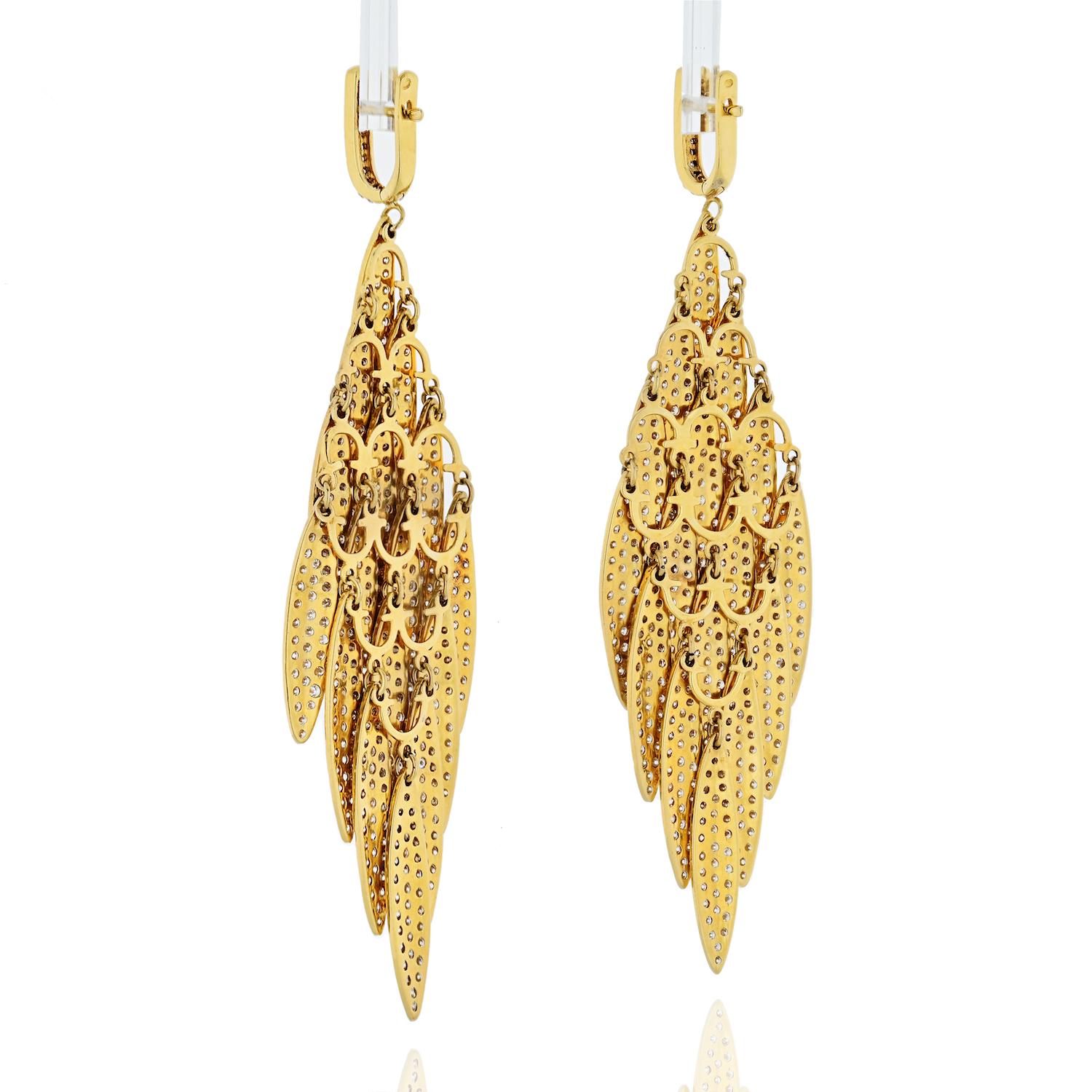 15 carat gold earrings