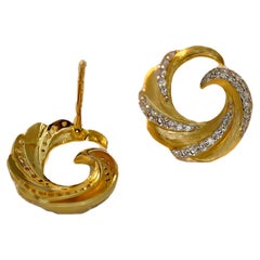Pendientes de oro