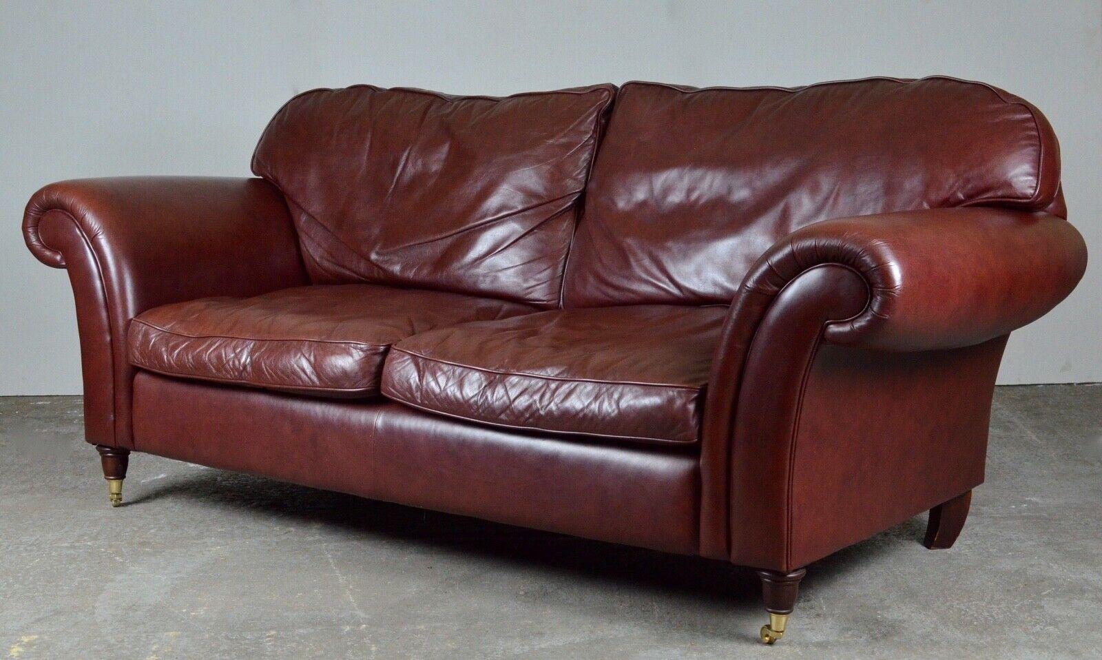 laura ashley leather armchair