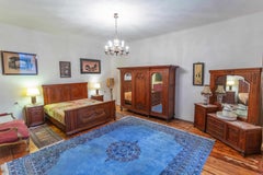 Luxury antique bedroom with king size bed