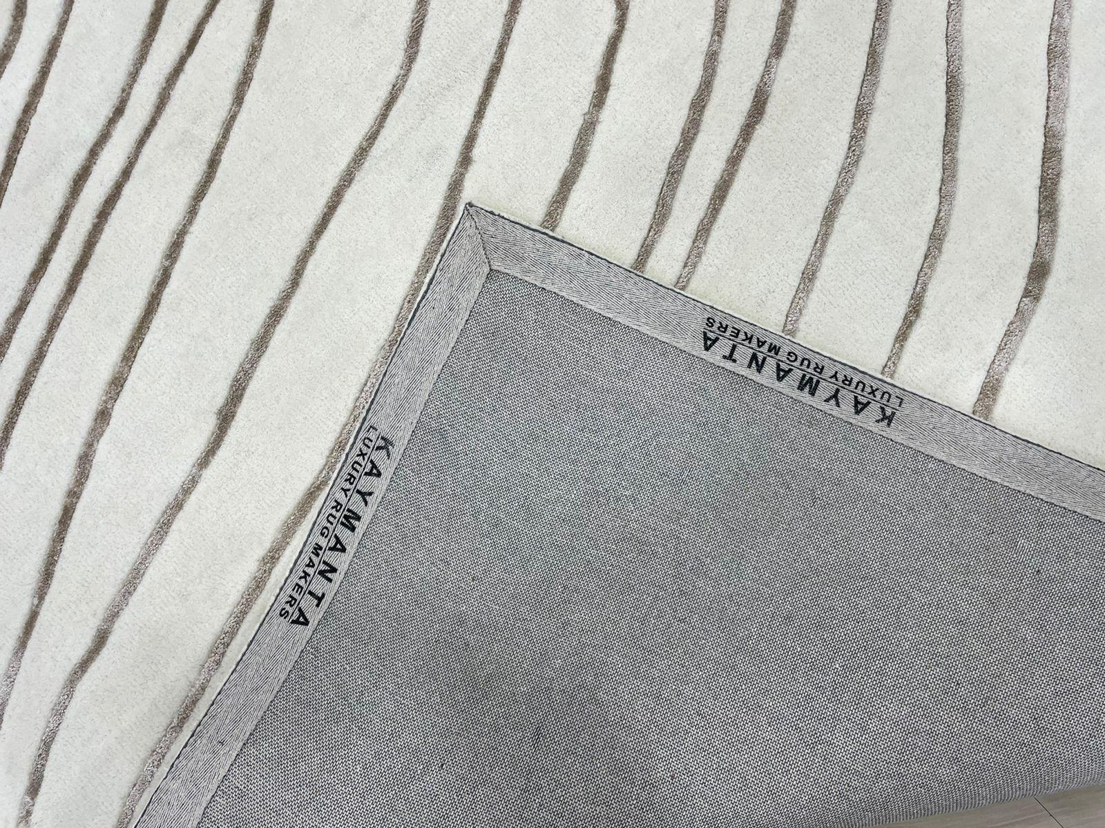 Tappeto di lusso, Art Design, Lana e Viscosa NZ, 6´x 8´ In condizioni Nuovo in vendita a MADRID, ES