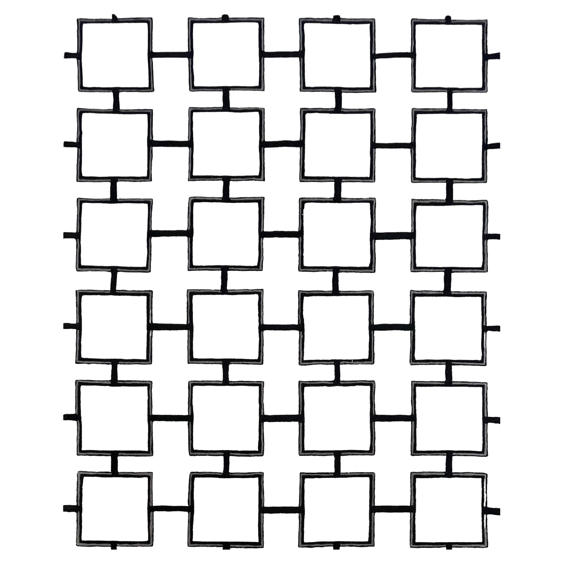 Luxus-Teppichboden, Kio Design, NZ Wolle, 8 x 10 Ft (Handgefertigt) im Angebot