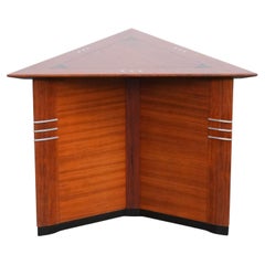 Luxury Art Deco design side/coffee table in a triangle shape