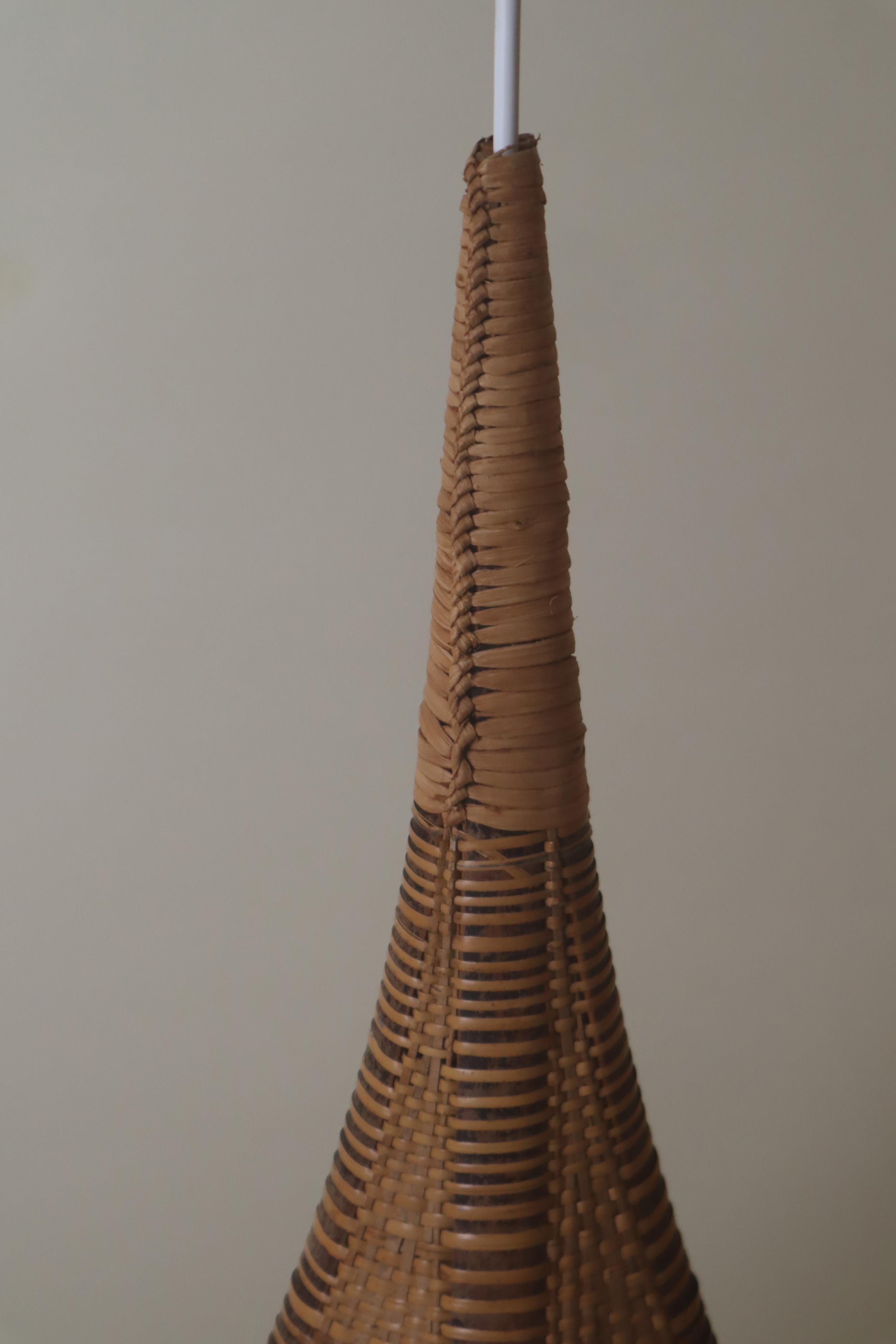 Luxury Bambu Trumpet Hanging Lamp For Sale 6