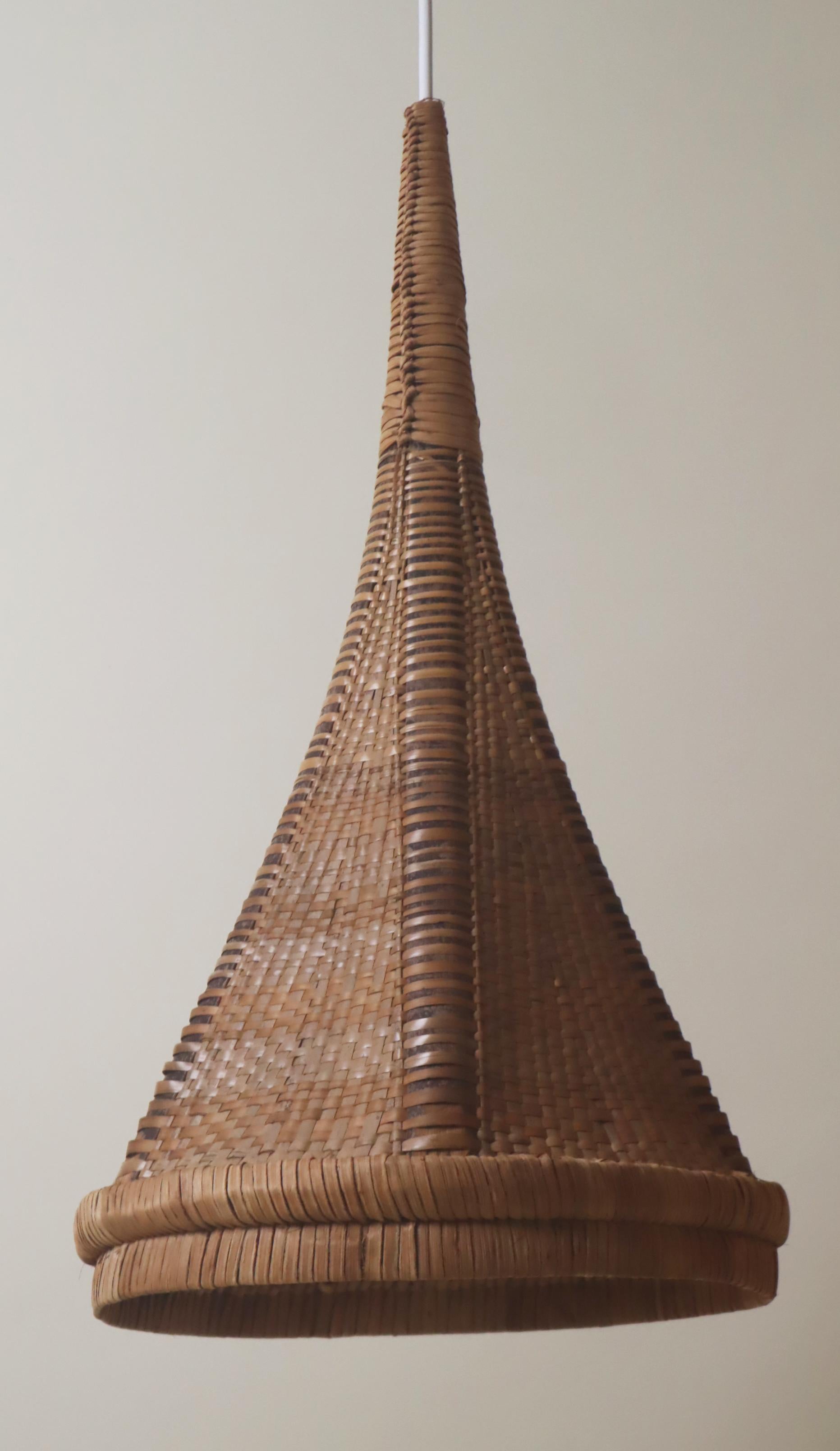 Luxury Bambu Trumpet Hanging Lamp For Sale 10