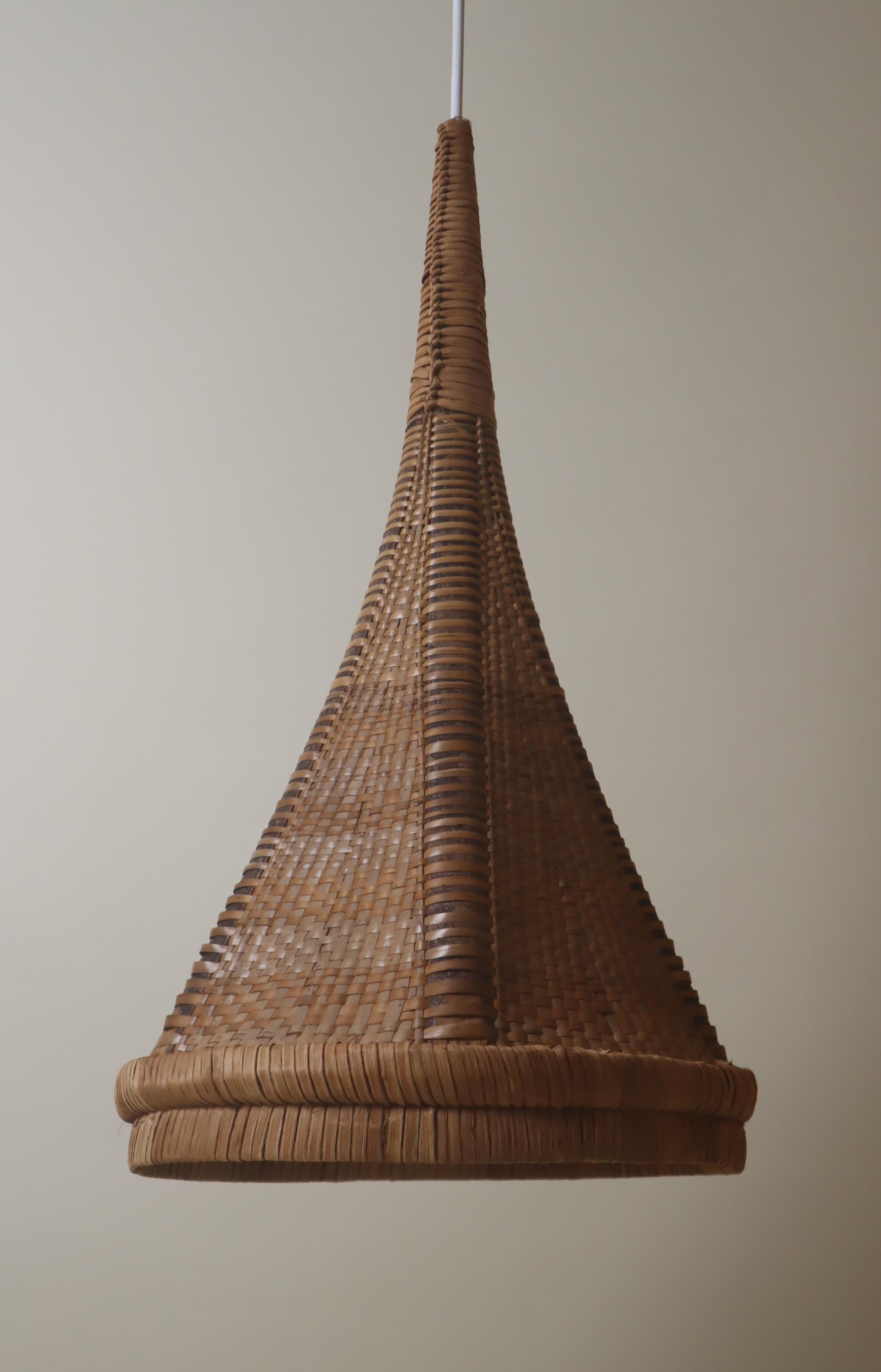 Luxury Bambu Trumpet Hanging Lamp For Sale 12