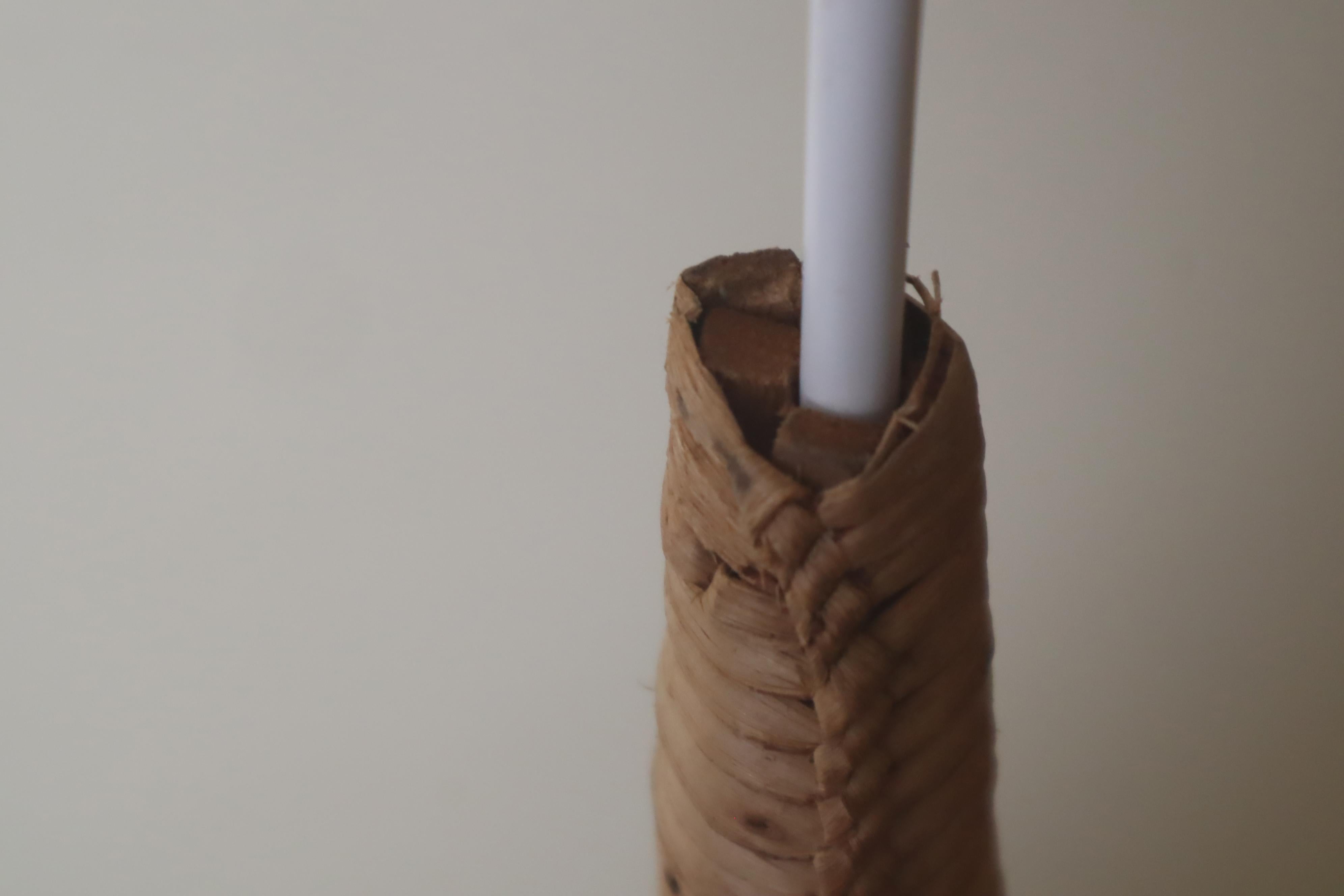 Bamboo Luxury Bambu Trumpet Hanging Lamp For Sale