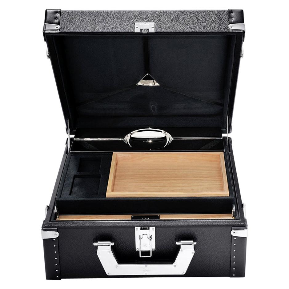 Luxury Cuban Black or Red Suitcase For Sale