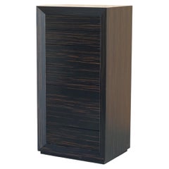LUXURY DESiGNER KENZO TAKADA MACASSAR EBONY TALLBOY CHEST OF SOFT CLOSE DRAWERS