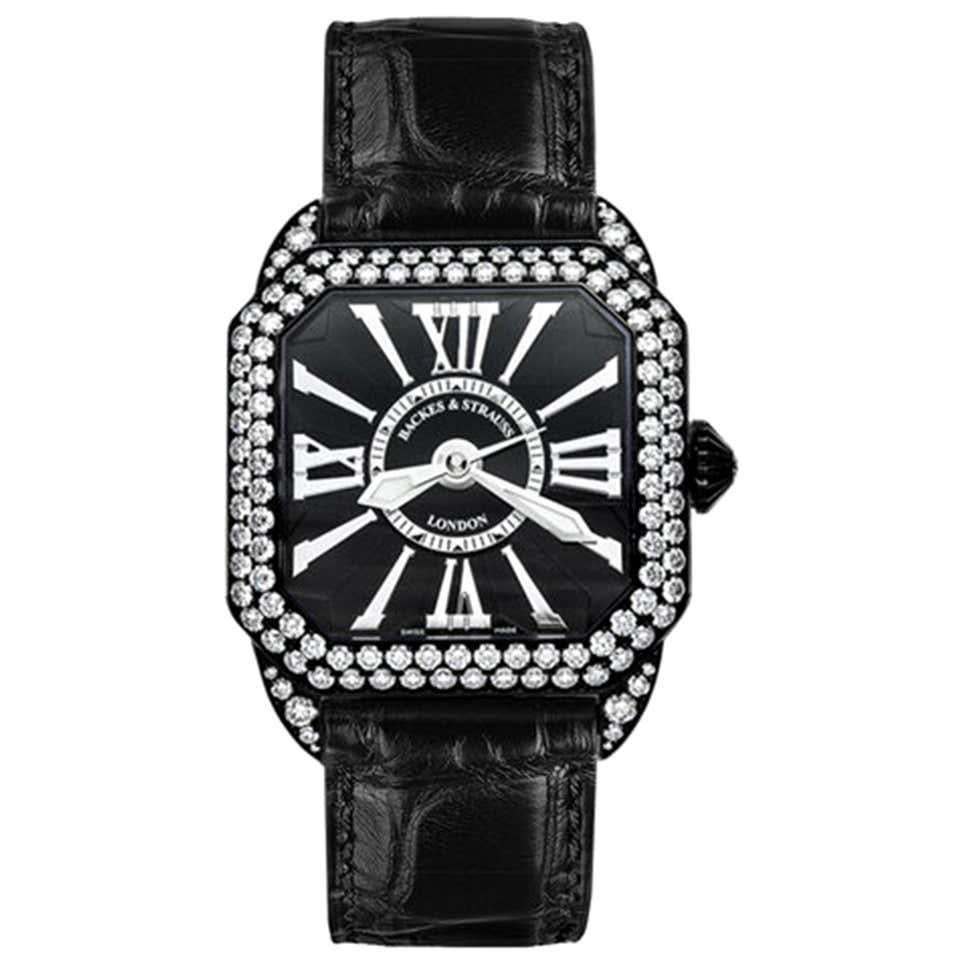 Women's or Men's Luxury Diamond Watch Duo for Men and Women - Limited Holiday Offer -20% Discount For Sale