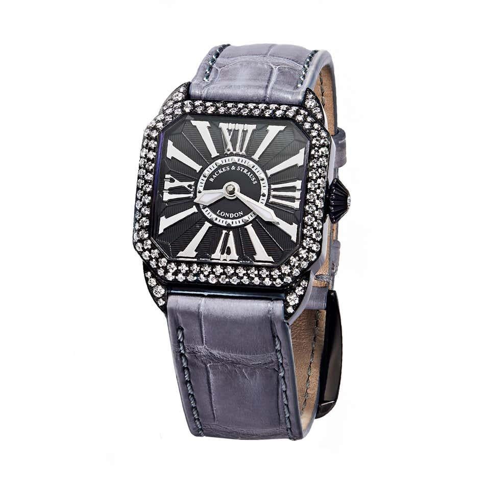 Luxury Diamond Watch Duo for Men and Women - Limited Holiday Offer -20% Discount For Sale 1