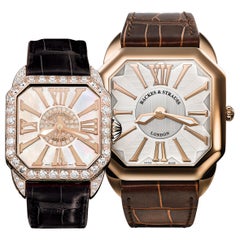 Luxury Diamond Watch Duo for Men and Women - Limited Holiday Offer -20% Discount