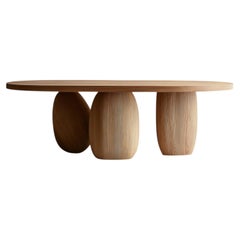 Luxuriöser Esstisch von NONO Fishes No23 Statement-Tisch aus Holz
