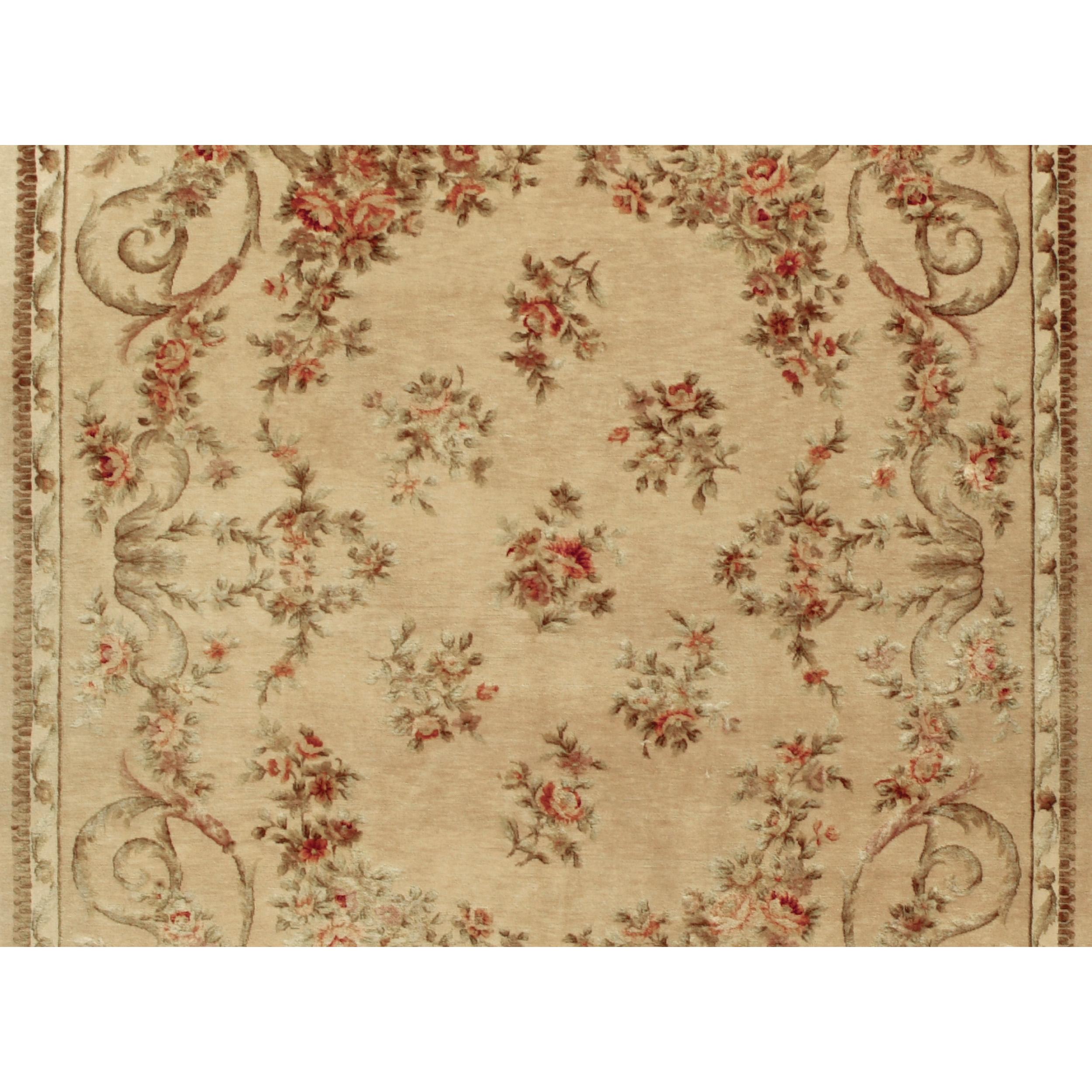 Luxury European Hand-Knotted Shenandoah Birch 10x14 Rug In New Condition For Sale In Secaucus, NJ