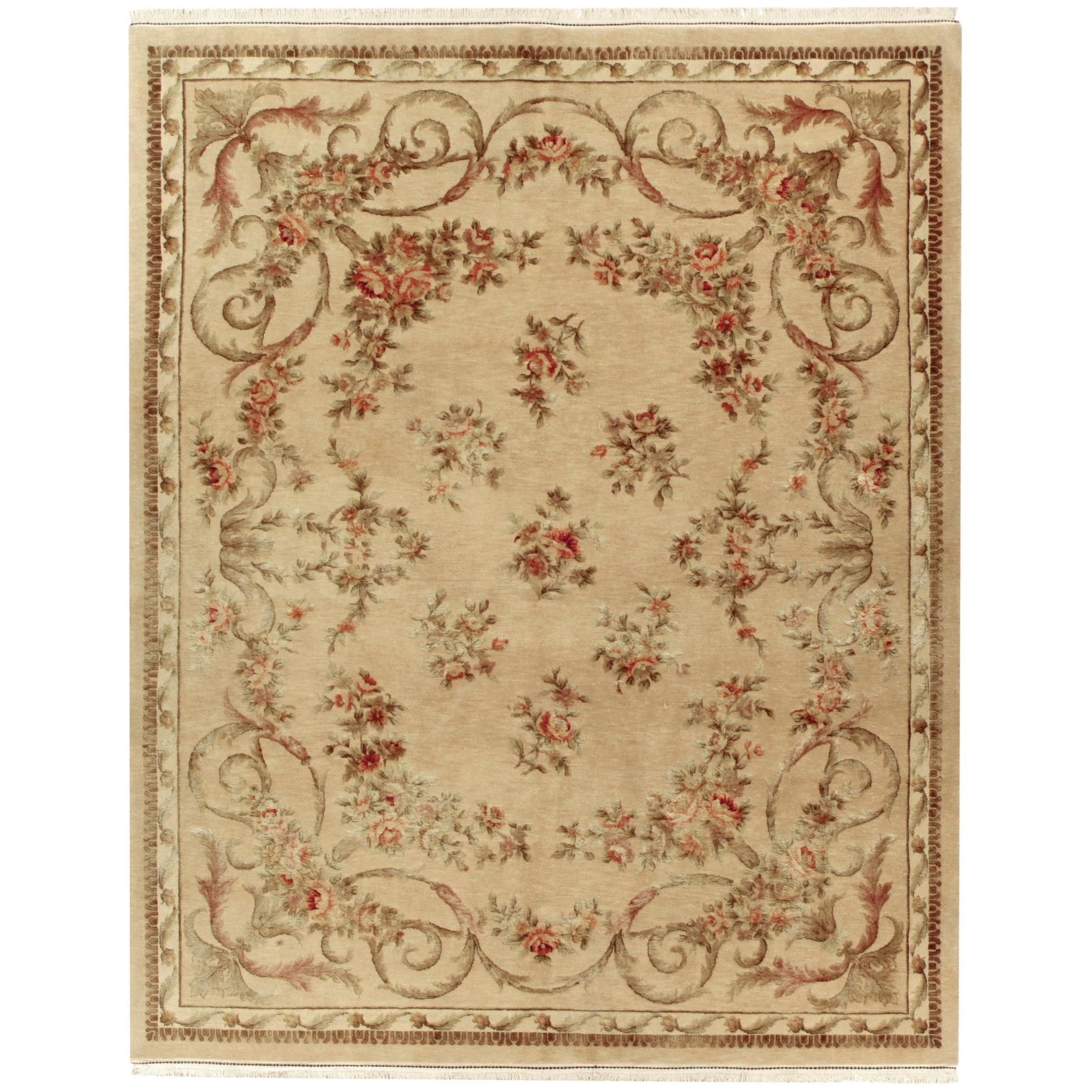 Tapis européen noué à la main Shenandoah Birch 12X15 en vente