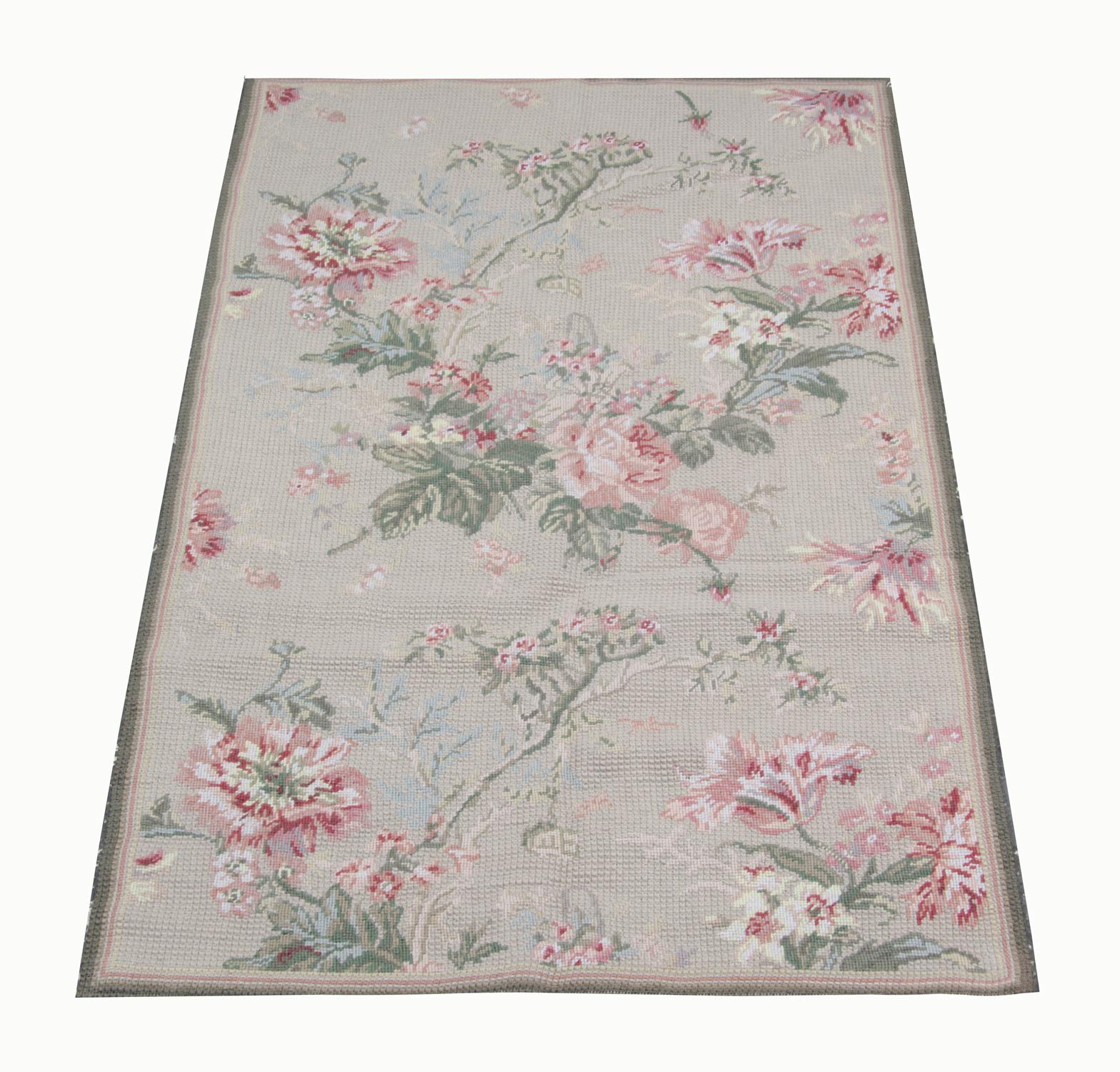 This handmade carpet oriental rug beige cream rug is the very good item as living room rugs and getting most of the attention in rug store by clients because of the colour and design. These handmade elegant Chinese Aubusson floor rugs have The soft