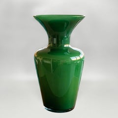 Vaso di lusso in vetro di Murano realizzato a mano dal Maestro del Vetro, anni '70
