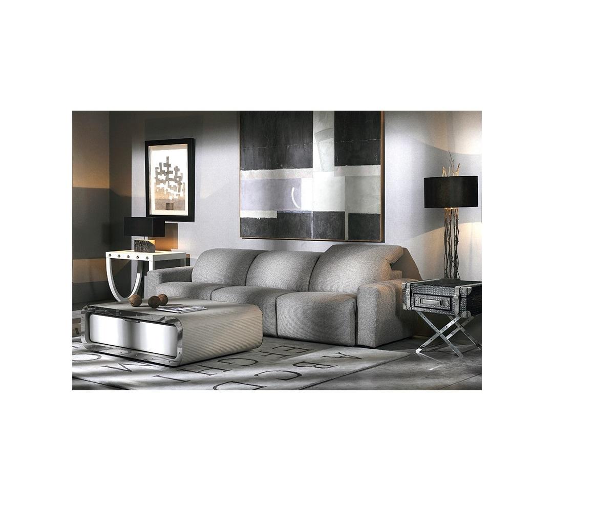 Sofa 3 Seater Home Cinema avec système de inclinaison électrique en vente 1