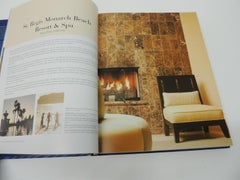 Luxury Hotels Beach Resorts Decorating Hardcover Book by Tenues