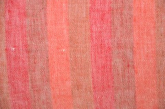 Luxury Irish Linen Pillow by Katie Larmour Couture Cushions Red Orange Pink