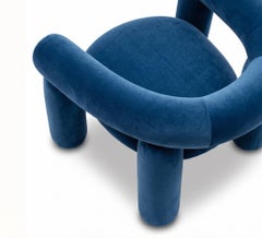 Luxury Italian Contemporary Fabric Armchair Mogg Jeffa by Debonademeo - V_38
