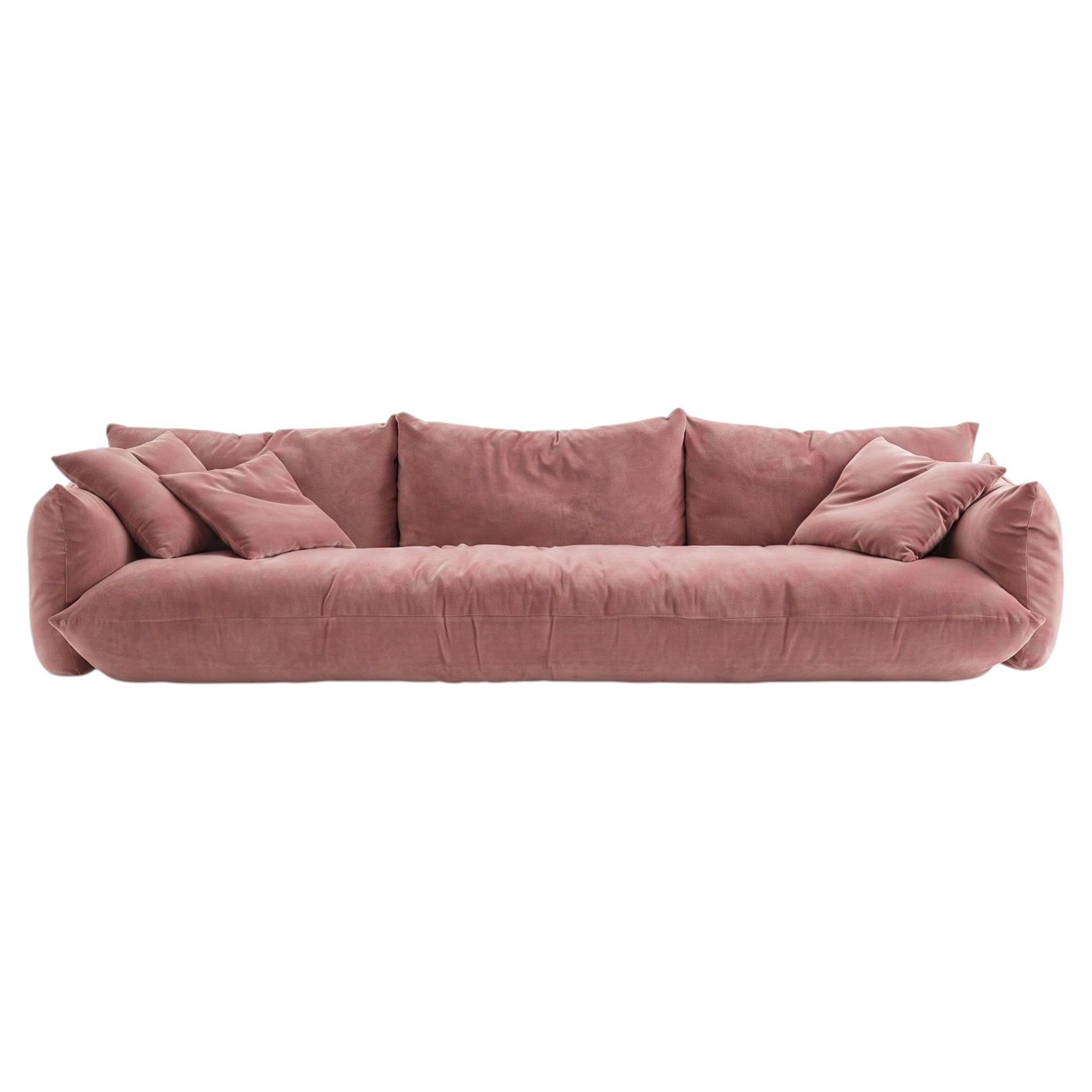 Luxury Italian Contemporary Fabric Large Sofa Mogg Alba by Studio Nove.3 - V33