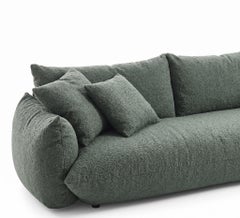 Divano lounge contemporaneo italiano di lusso in tessuto Mogg Alba di Studio Nove.3 - T61