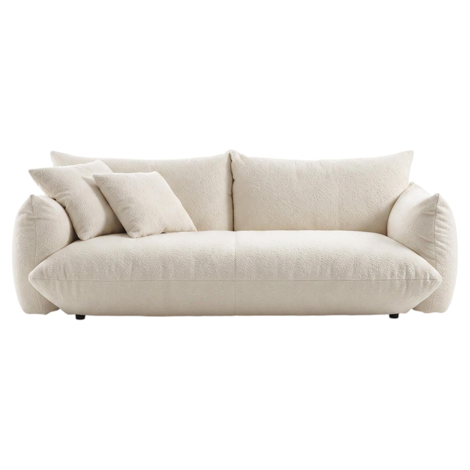 Luxury Italian Contemporary Fabric Lounge Sofa Mogg Alba by Studio Nove.3 - T61
