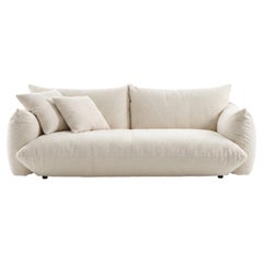 Sofá de salón contemporáneo italiano de lujo con tapizado de tela «Mogg Alba», de Studio Nove.3 - T62