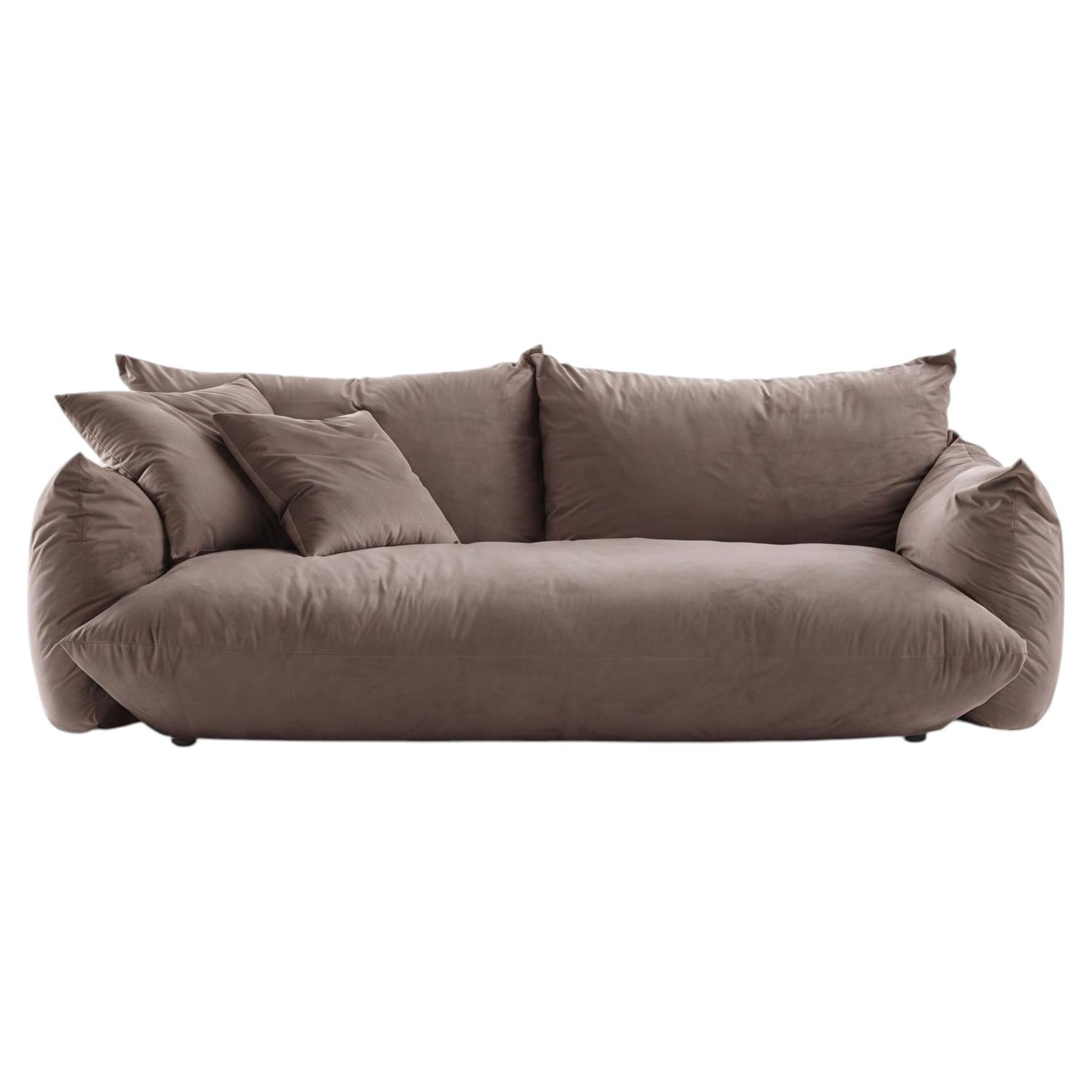 Luxury Italian Contemporary Fabric Lounge Sofa Mogg Alba by Studio Nove.3 - V31