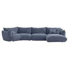 Luxuriöses, modernes italienisches Stoffsofa „Mogg Alba“ von Studio Nove.3 – C09