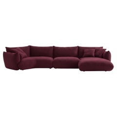Canapé contemporain italien de luxe en tissu « Mogg Alba » par Studio Nove.3 - P35