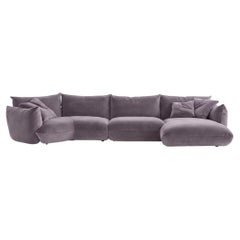 Luxuriöses, modernes italienisches Stoffsofa „Mogg Alba“ von Studio Nove.3 – V31